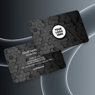 Modernes professionelles minimalistisches Logo Vis Visitenkarte