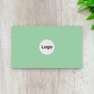 Modernes professionelles minimalistisches Logo Vis Visitenkarte