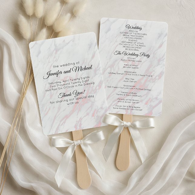 Modernes Programm für rosa und graue Marmor Fächer (Von Creator hochgeladen)