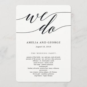 Modernes Programm zur Hochzeit von Skripten