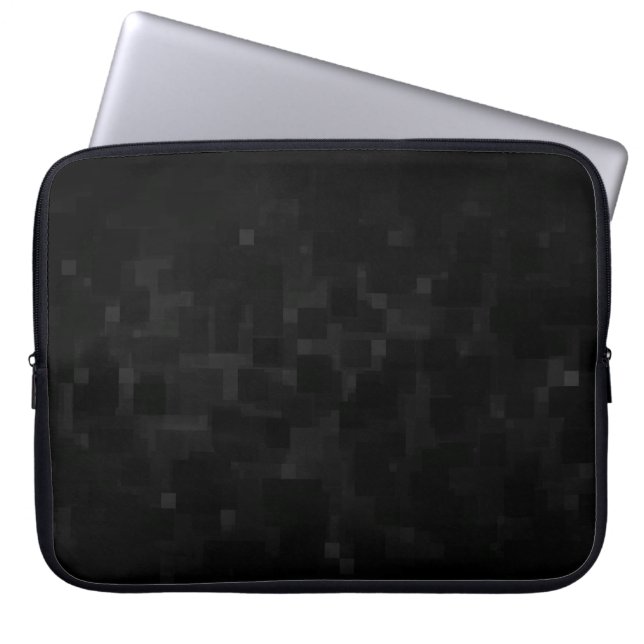 Modernes Quadratmuster Laptopschutzhülle (Vorderseite)