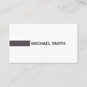 Modernes Quarz Elegantes Berufliches Schlichtes We Visitenkarte