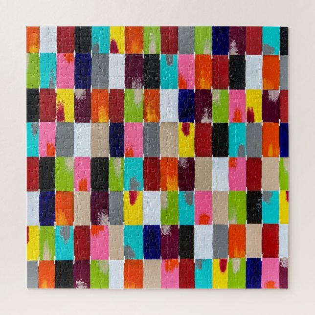 Modernes Quilt 20 x 20 Puzzle (Vertikal)
