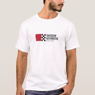 Modernes Racing-Logo in Red II Automotive T-Shirt