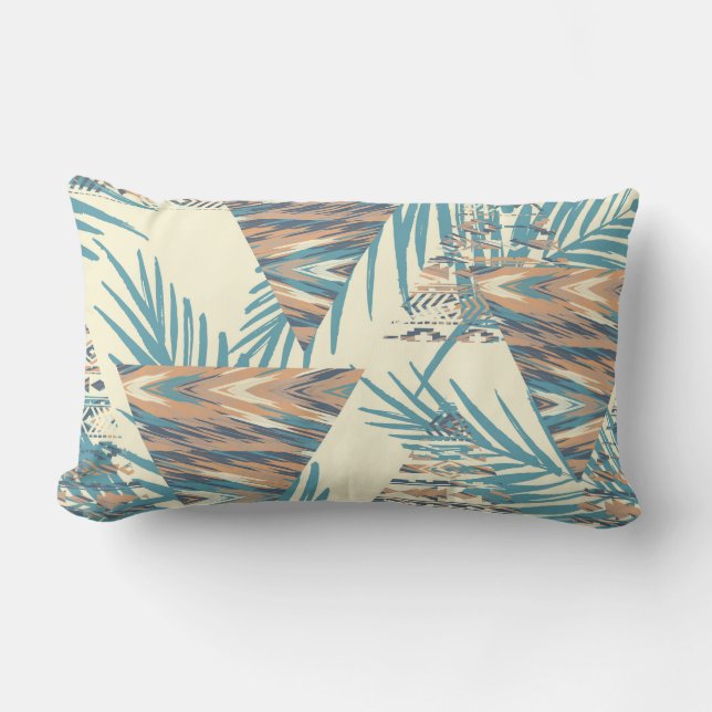 Modernes Rainbows Lumbalkissen Lendenkissen (Vorderseite)