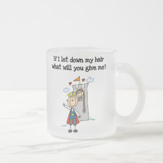 Modernes Rapunzel Mattglastasse
