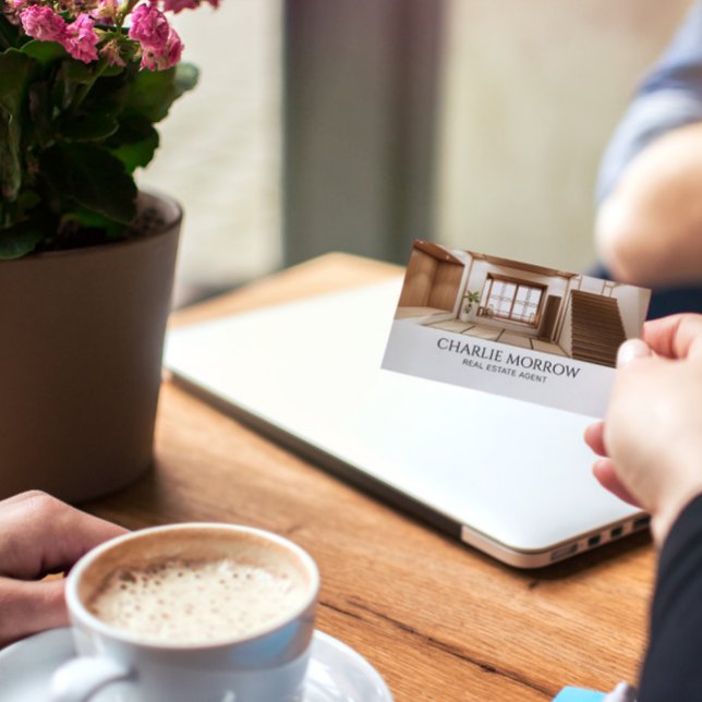 Modernes Real Anwesen Visitenkarte (Von Creator hochgeladen)