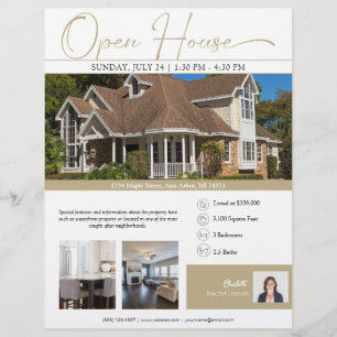 Modernes Real Esate Open House Flyer