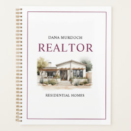 Modernes Realtor-Geschäft Planer