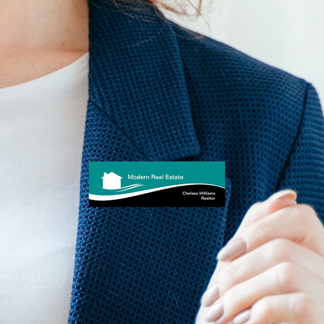 Modernes Realtor Real Anwesen Office Namenschild (Von Creator hochgeladen)