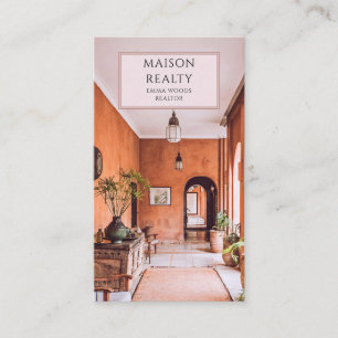 Modernes Realtor Real Anwesen Visitenkarte