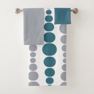 Modernes Rechteck Badetuch Set