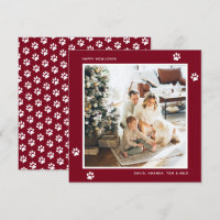 Modernes Red Dog Owner Paws Foto