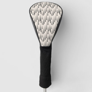 Modernes Regen-Muster Golf Headcover