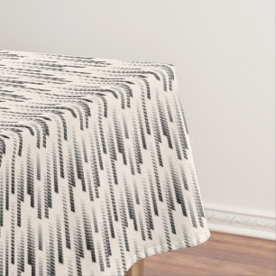 Modernes Regen-Muster Tischdecke
