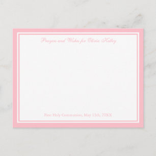 Modernes religiöses Kreuz, Wünsche und Gebetskarte Postkarte