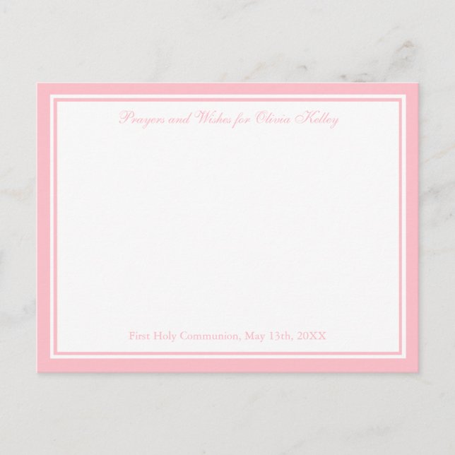 Modernes religiöses Kreuz, Wünsche und Gebetskarte Postkarte (Vorderseite)