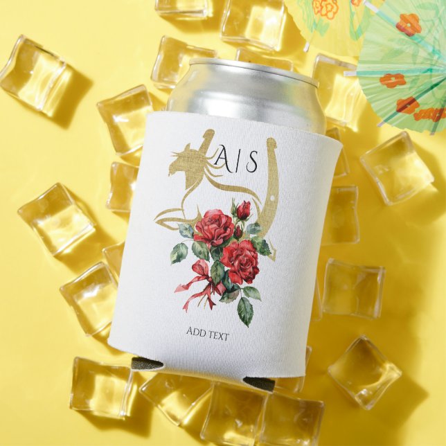 Modernes Rennpferd Derby & Drinks Party Reittiere Dosenkühler (In Situ Sommer)