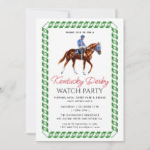 Modernes Rennpferd Derby Party Reitsport
