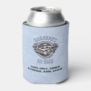 Modernes Retro-Großraumauto für die Crew Pit Dosenkühler