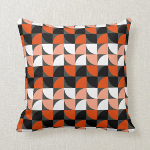 Modernes Retro-Muster aus dem Mittelalter Kissen