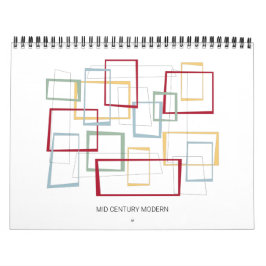 Modernes Retro Original Kunst des Mittelalters Kalender