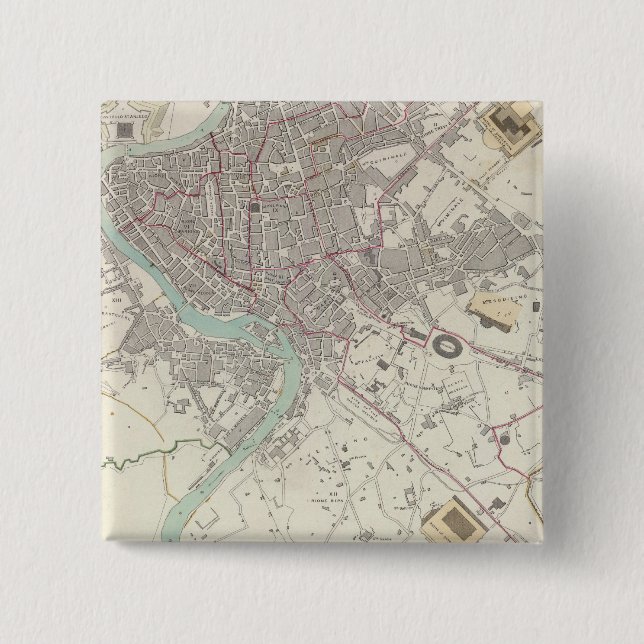 Modernes Rom Button (Vorderseite)