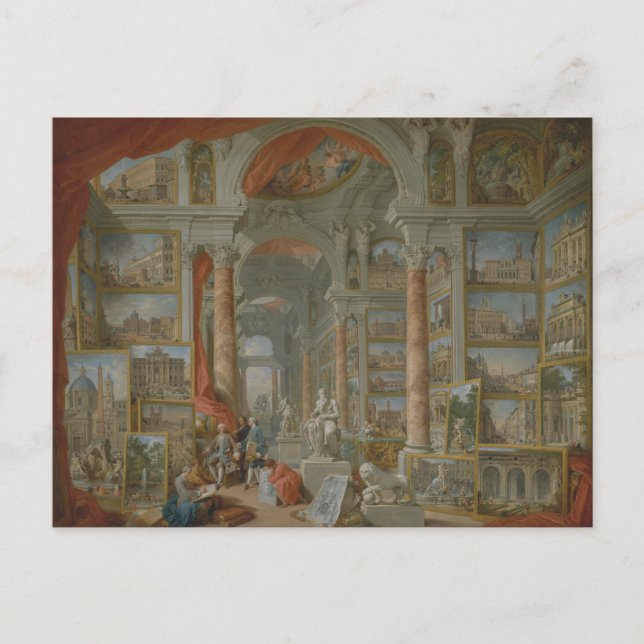 Modernes Rom Postkarte (Vorderseite)