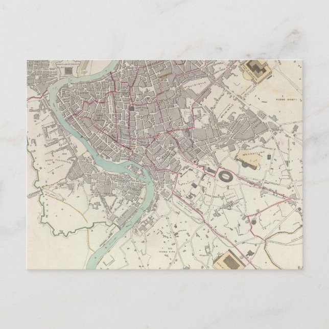 Modernes Rom Postkarte (Vorderseite)