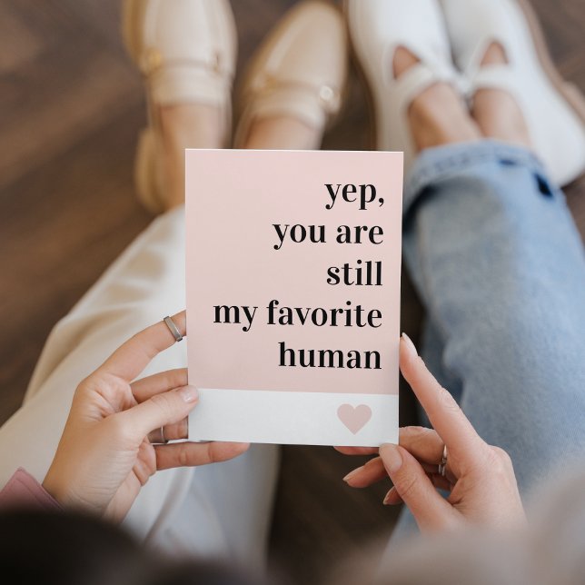 Modernes romantisches Zitat Feiertagskarte (Von Creator hochgeladen)