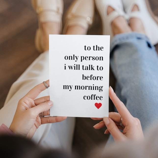 Modernes romantisches Zitat Magnetkarte (Von Creator hochgeladen)