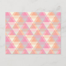 Modernes rosa Dreieck-Muster