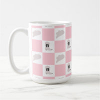 Modernes rosa gekreuztes Cowgirl Rodeo Muster