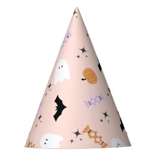 Modernes rosa Halloween-Party Hats Partyhütchen