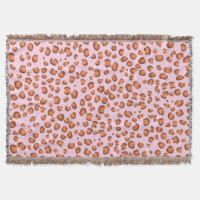 Modernes rosa Leopard-Muster für Tierdrucke