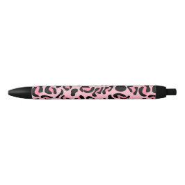 Modernes rosa Leopardenmuster Tier Kugelschreiber
