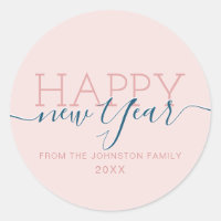 Modernes Rosa Rosa Happy new Year