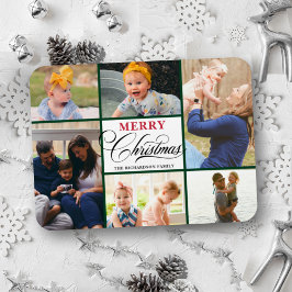 Modernes, rotes, elegantes Script Minimalistische  Magnet