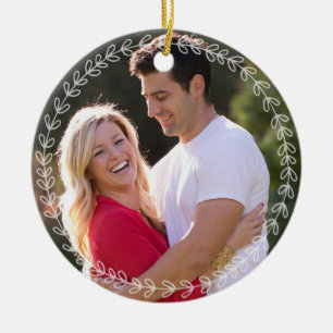 Modernes Rustikales Kleider festliches Rotes Foto Keramik Ornament