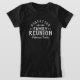 Modernes Rustikales Personalisiertes Wiedersehen-T T-Shirt (Laydown)