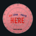 MODERNES SALMON PINK, STYLISCH, MARKIERT DARTSCHEIBE<br><div class="desc">DIES IST EIN DESIGN-FITTING FÜR JEDEN. SIE KÖNNEN LOGO,  FOTO,  TEXT UND FARBEN ÄNDERN,  RESIZIEREN ODER HINZUFÜGEN,  WIE SIE MÖCHTEN. DANKE IHNEN.</div>