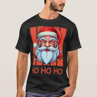 Modernes Santa Claus Portrait T-Shirt