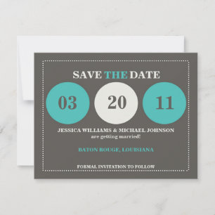 Modernes Save the Date