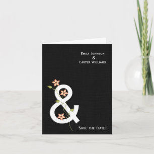 Modernes Save the Date Ankündigung