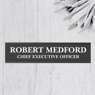 Modernes Schildschild Türschild