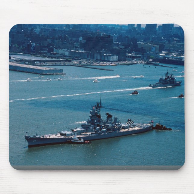 Modernes Schlachtschiff, "USS Wisconsin", New Mousepad (Vorne)