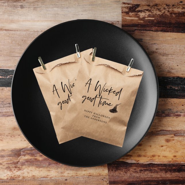 Modernes, schlechtes Zeitangebot | Frohe Halloween Geschenktütchen (Von Creator hochgeladen)