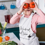 Modernes, schlechtes Zeitangebot | Frohe Halloween Kinderschürze<br><div class="desc">Modernes,  schlechtes Zeitangebot | Frohe Halloween</div>