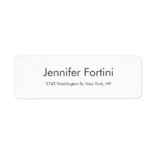 Modernes Schlicht Elegantes Minimalistisch Einfach