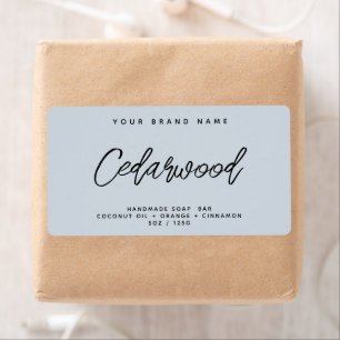 Modernes, schlichtes, elegantes Kosmetiklabel